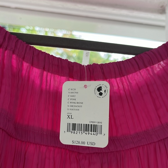 💖LAST OFFER! NWT Free People Maeve Midi Skirt in color: Pink, Sz XL~ 💖 - Picture 8 of 15